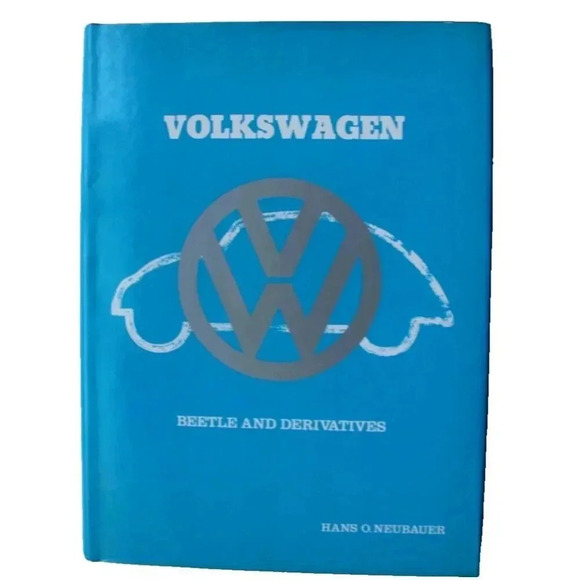 Vintage 1979 Volkswagen Beetle And Derivatives by Hans O Neubauer Book - Picture 1 of 3